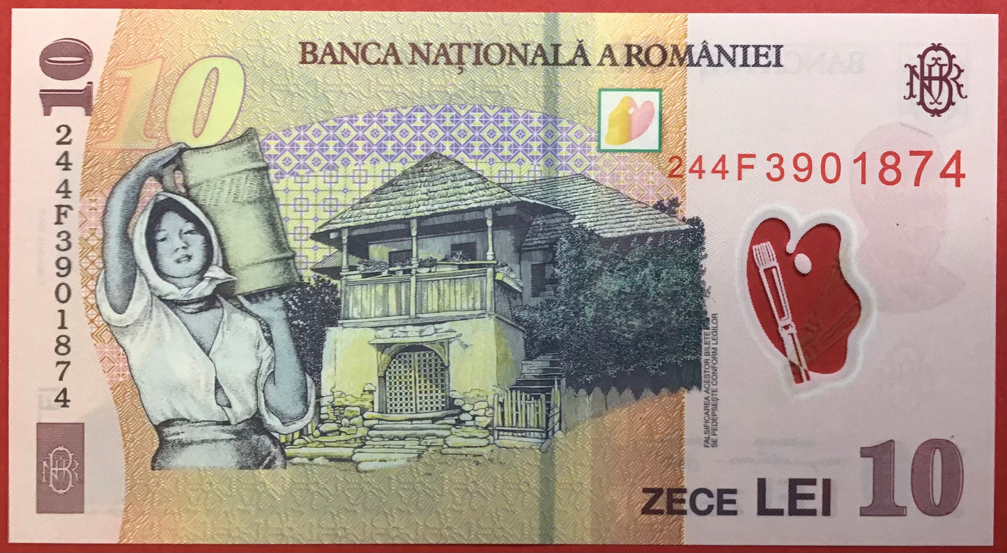 Romania - 10 Lei 2024 P#119 Kvalitet 0