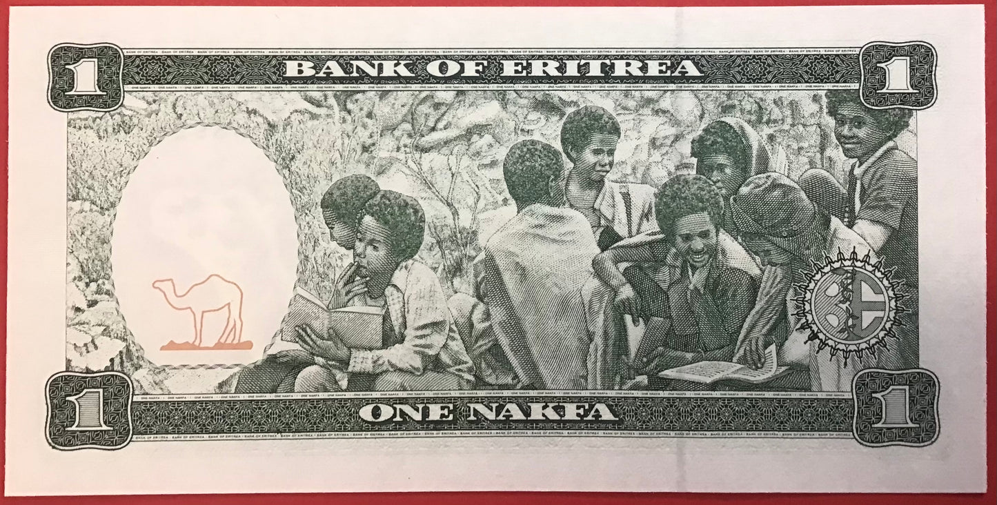 Eritrea - 1 Nakfa 24.5.1997 P#1 Kvalitet 0