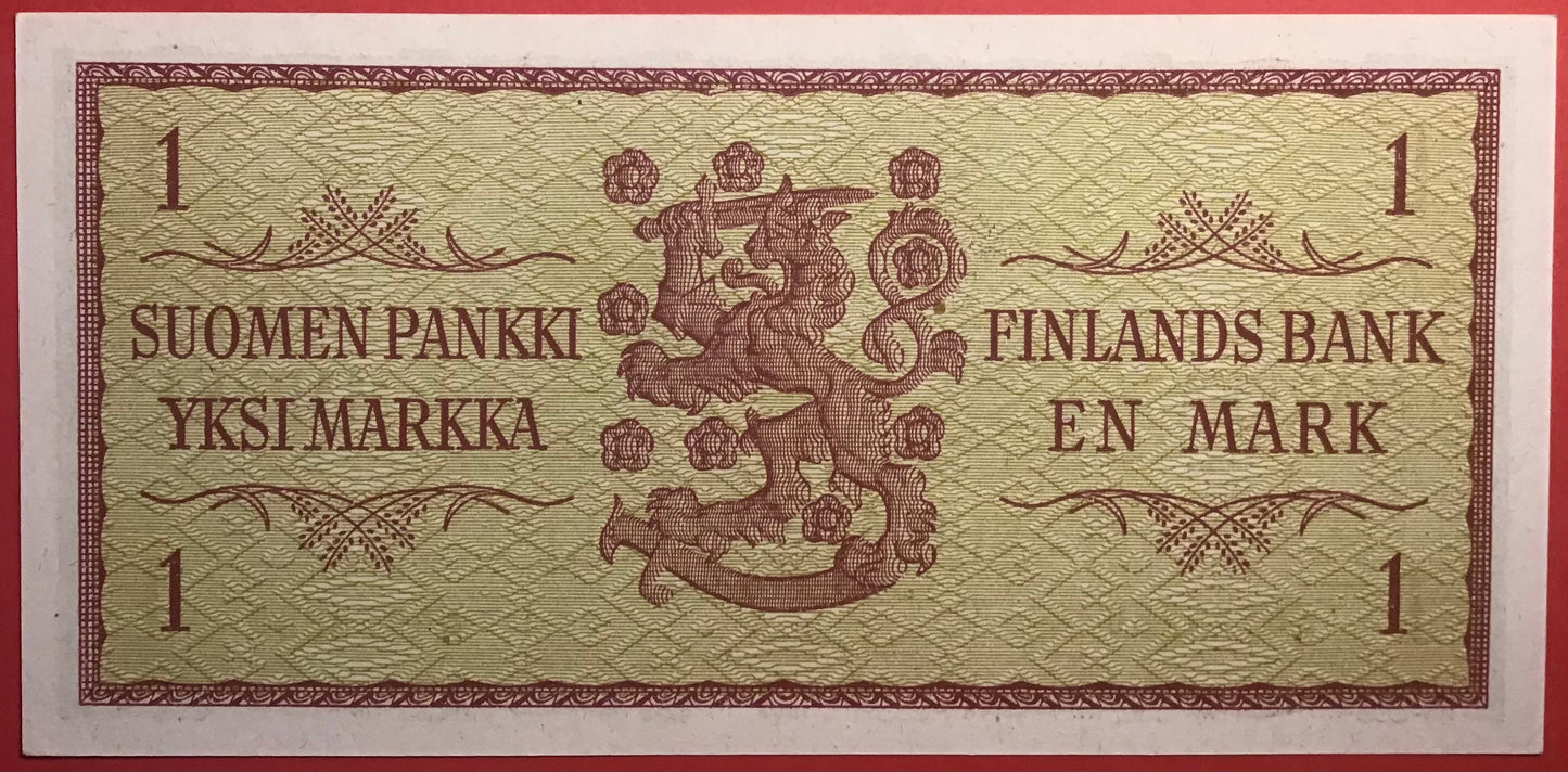 Finland - 1 Markka 1963 P#98a Kvalitet 0