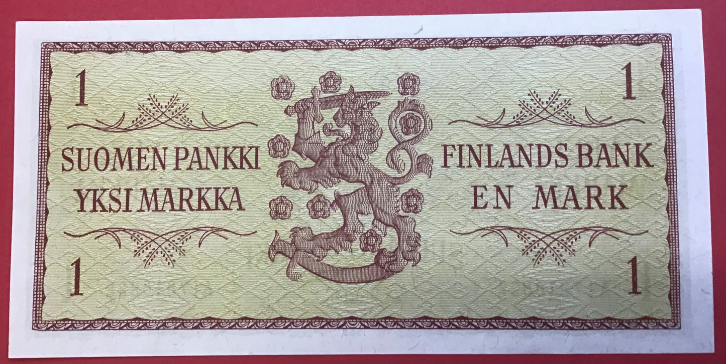 Finland - 1 Marikka 1963 P#98a Kvalitet 0