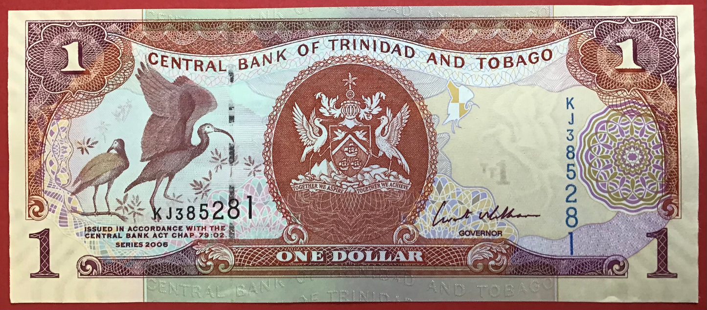 Trinidad & Tobago - 1 Dollar 2006 P#46 Kvalitet 0