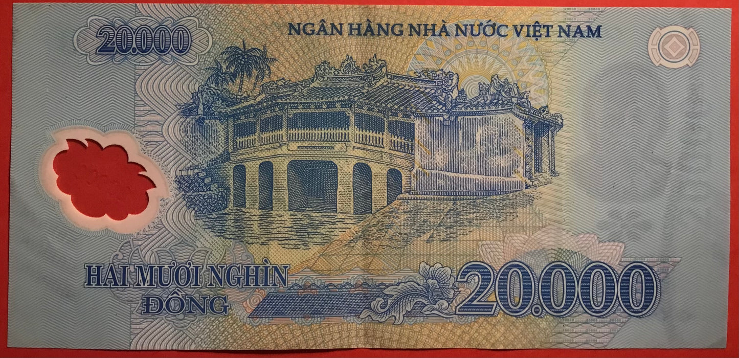 Vietnam - 20.000 Dông 2008 P#120c Kvalitet 1+