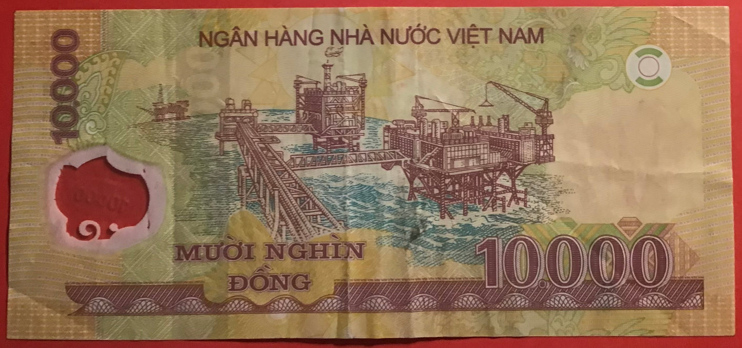 Vietnam - 10.000 Dông 2007 P#119b Kvalitet 1+