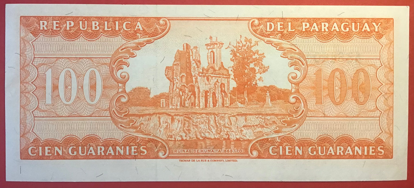 Paraguay - 100 Guaranies P#199b Kvalitet 0