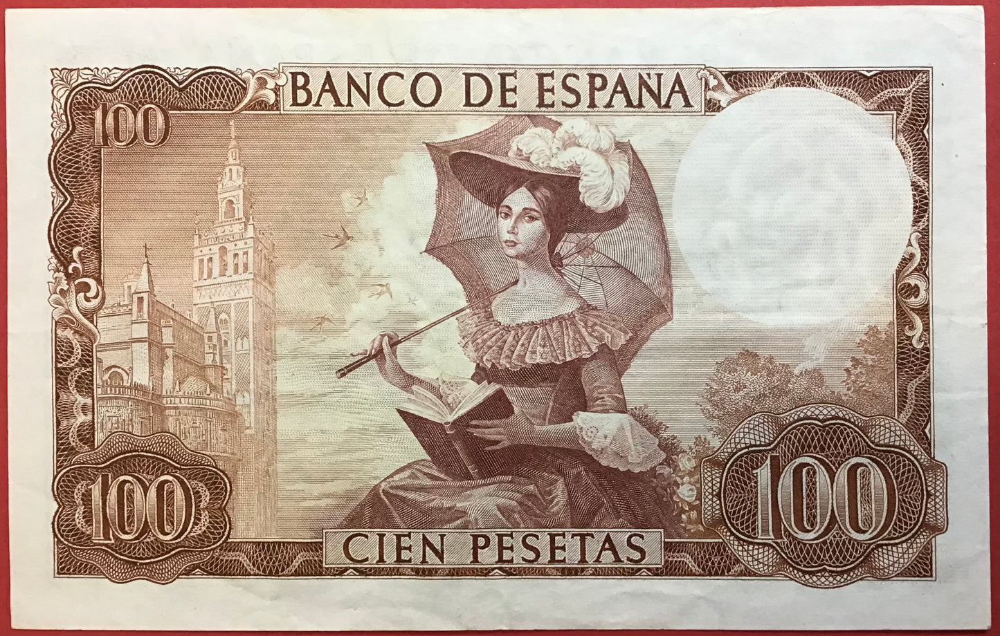 Spain - 100 Pesetas 19.11.1965 P#150 Kvalitet 1+