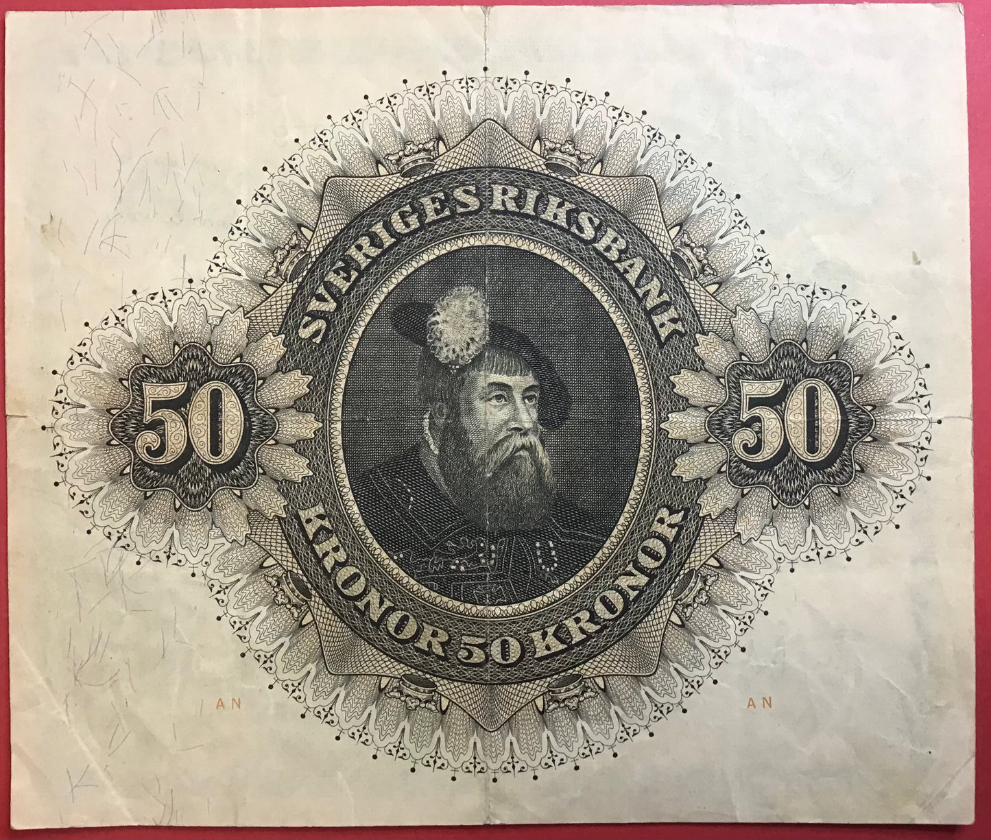 Sweden - 50 Kronor 1959 P#47a Kvalitet 1/1+