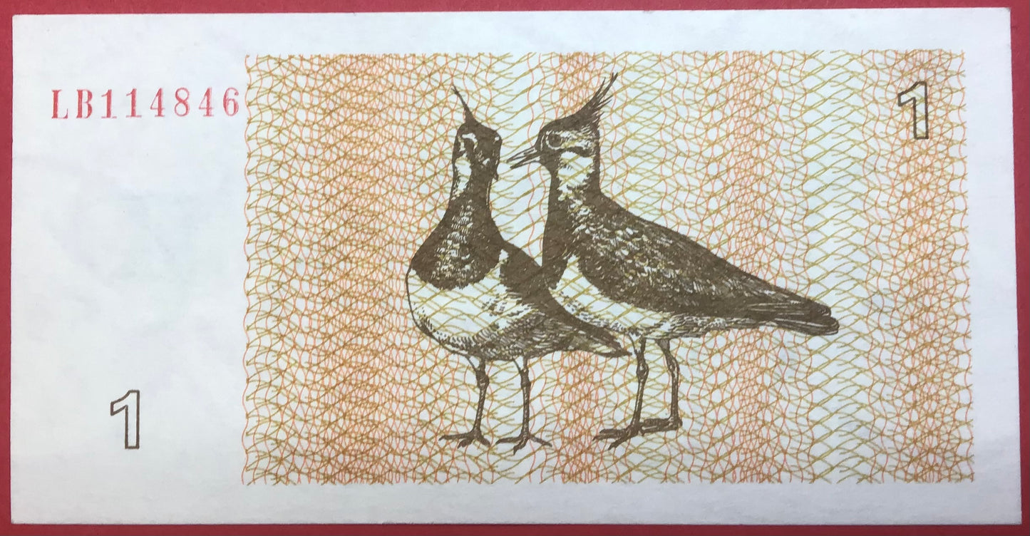 Lithuania - 1 Talonas 1992 P#39 Kvalitet 0