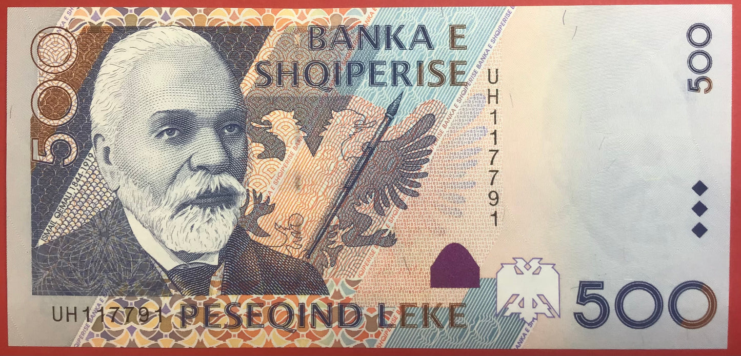 Albania - 500 Lekë 2001 P#68 Kvalitet 0