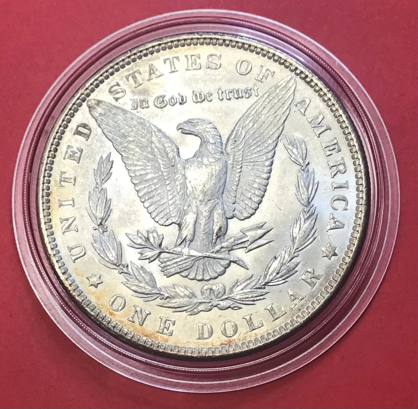 USA - 1 Dollars 1888 Km#110 26,73/0,900 Sølv Kvalitet 01
