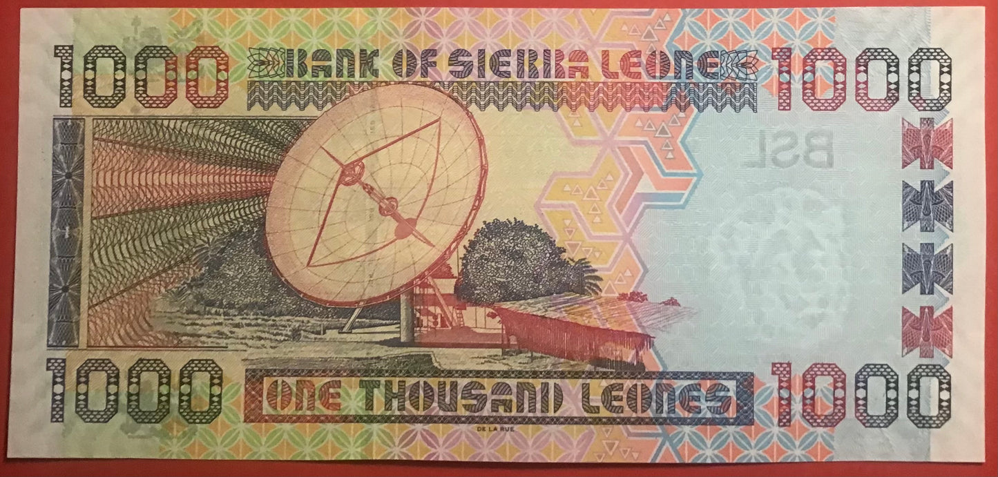 Sierra Leone - 1000 Leones 4.8.2006 P#24c Kvalitet 0