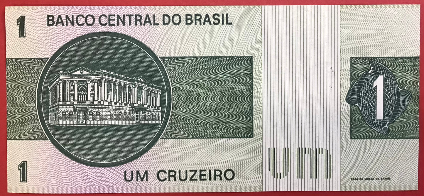 Brazil - 1 Cruzeiro 1980 P#191Ac Kvalitet 0