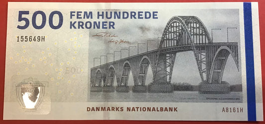 Danmark - 500 Kroner 2016 (A8161H-155649H) Kvalitet 0