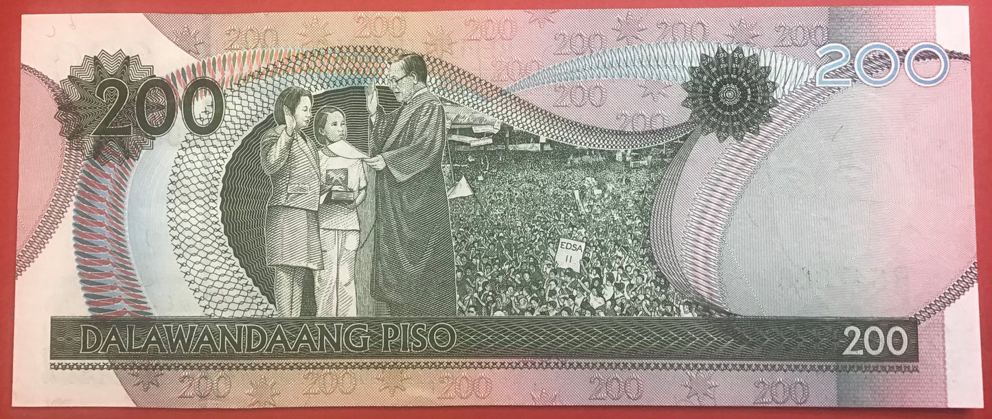 Philippines - 200 Piso 2004 P#195a Kvalitet 0
