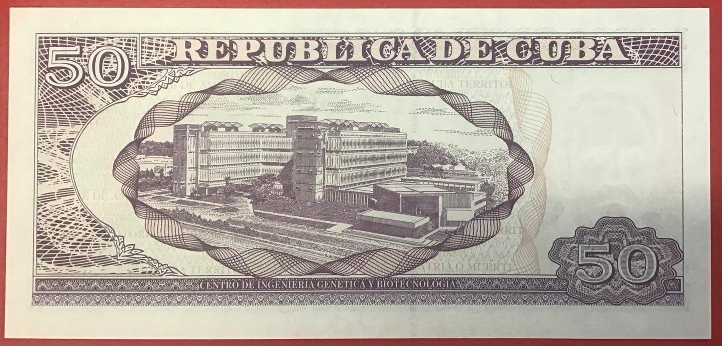 Cuba - 50 Pesos 2016 P#123k Kvalitet 0