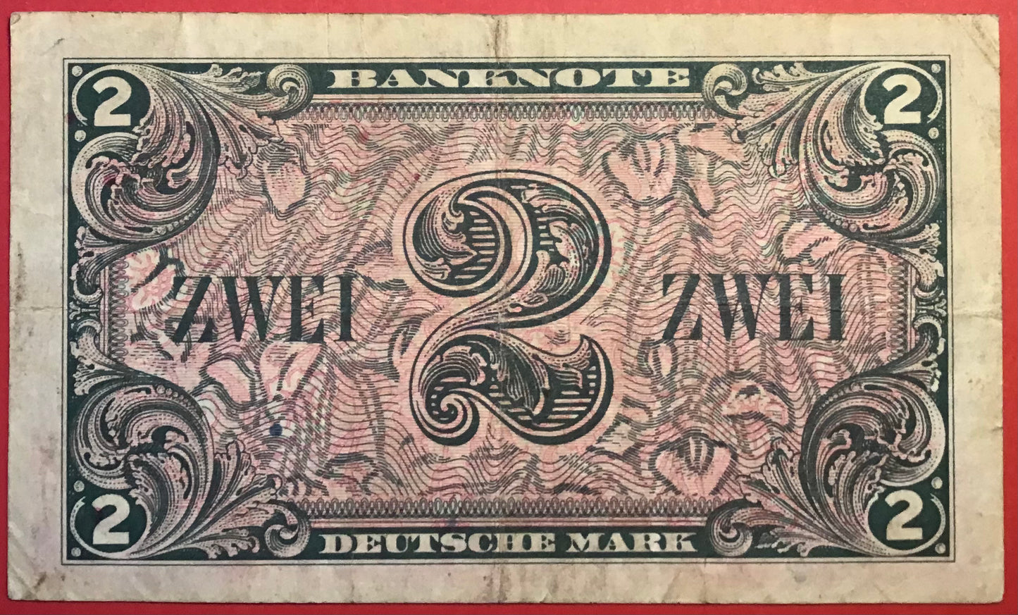 Germany - 2 Mark Serie 1948 *Allied Occupation WWII* P#3a Kvalitet 1/1+