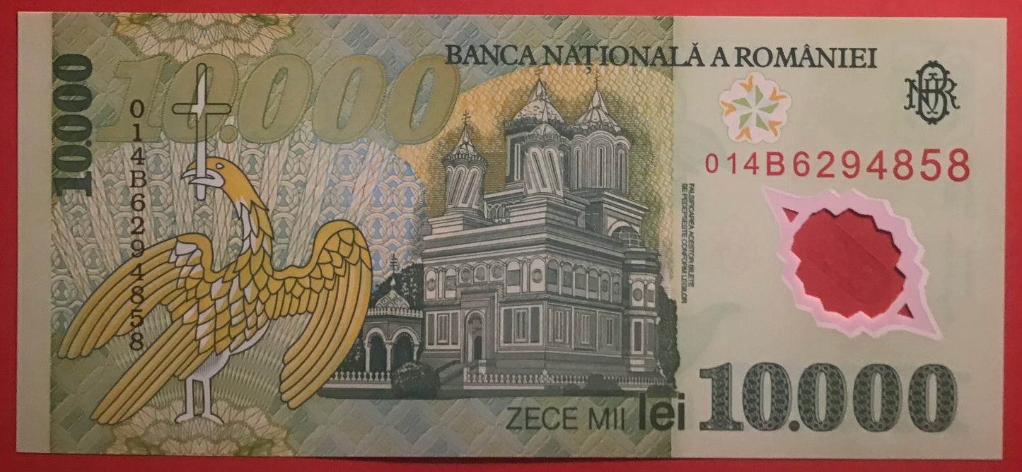 Romania - 10.000 Lei 2000 P#112b Kvalitet 0