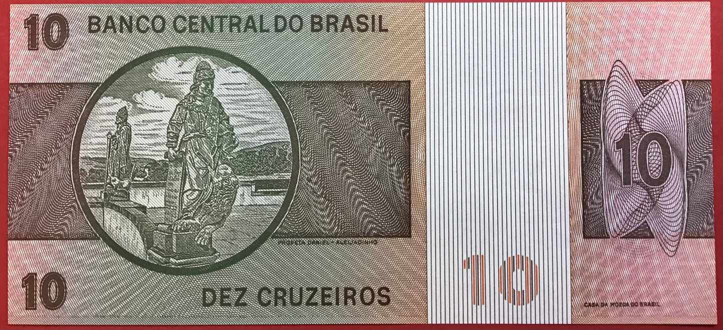 Brazil - 10 Cruzeiros (1980)P#193e Kvalitet 0