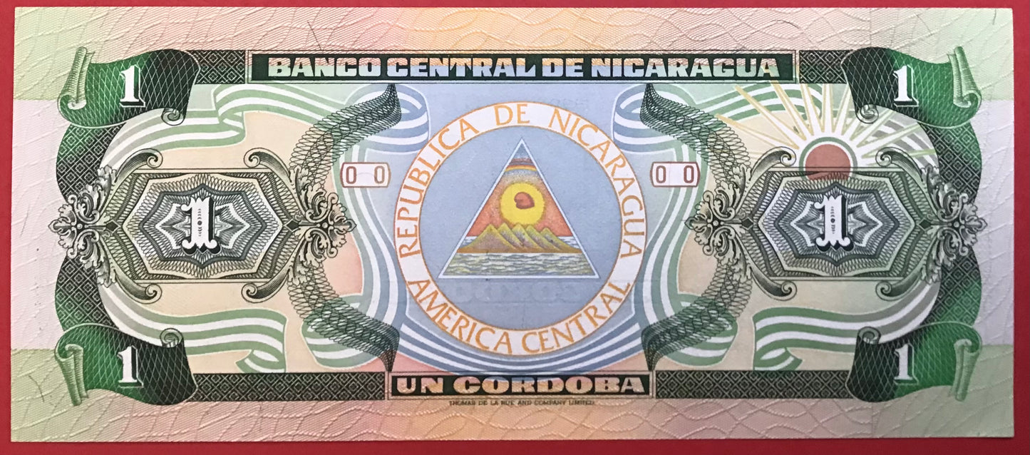 Nicaragua - 1 Córdoba 1990 P#173 Kvalitet 0
