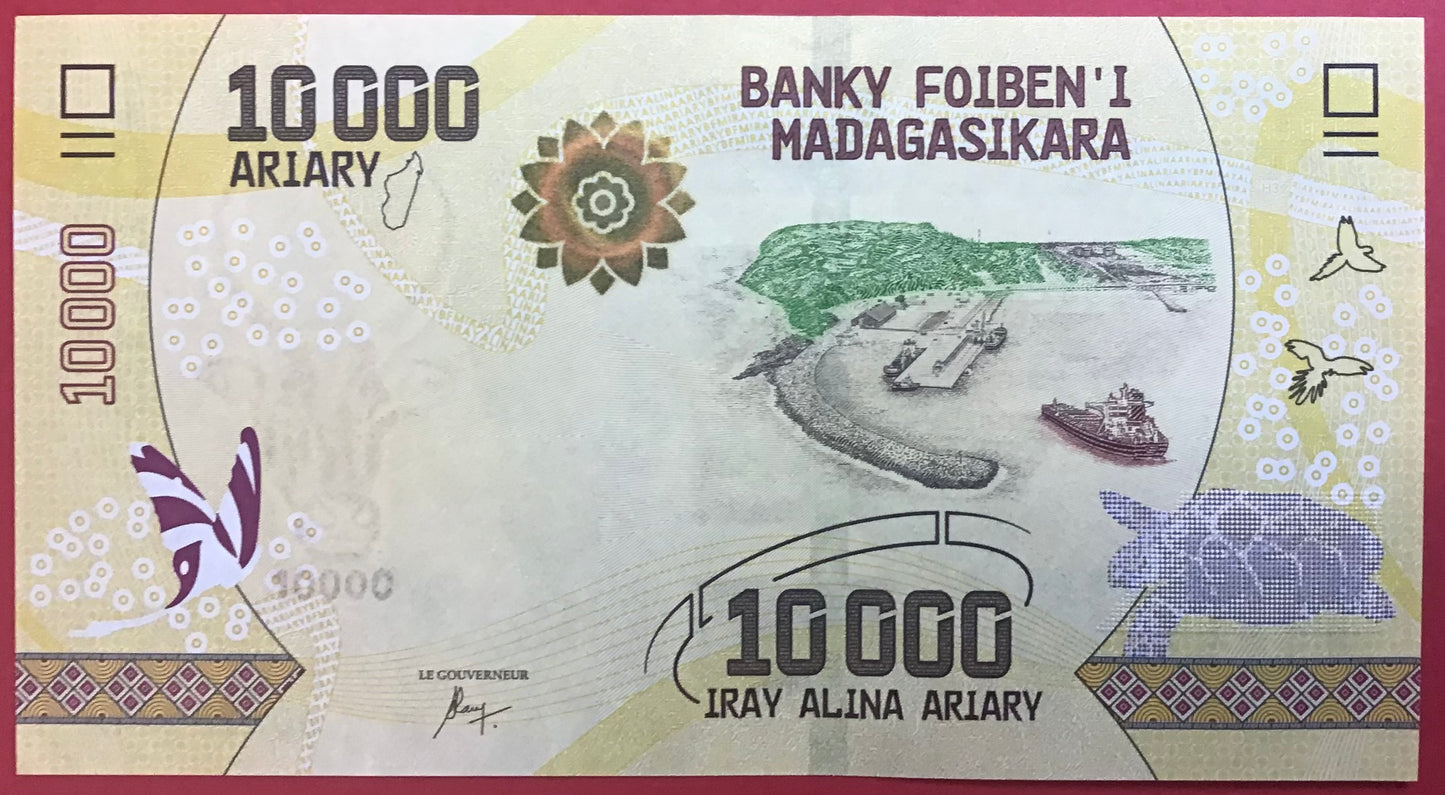 Madagascar - 10.000 Ariary (2017) P#103 Kvalitet 0