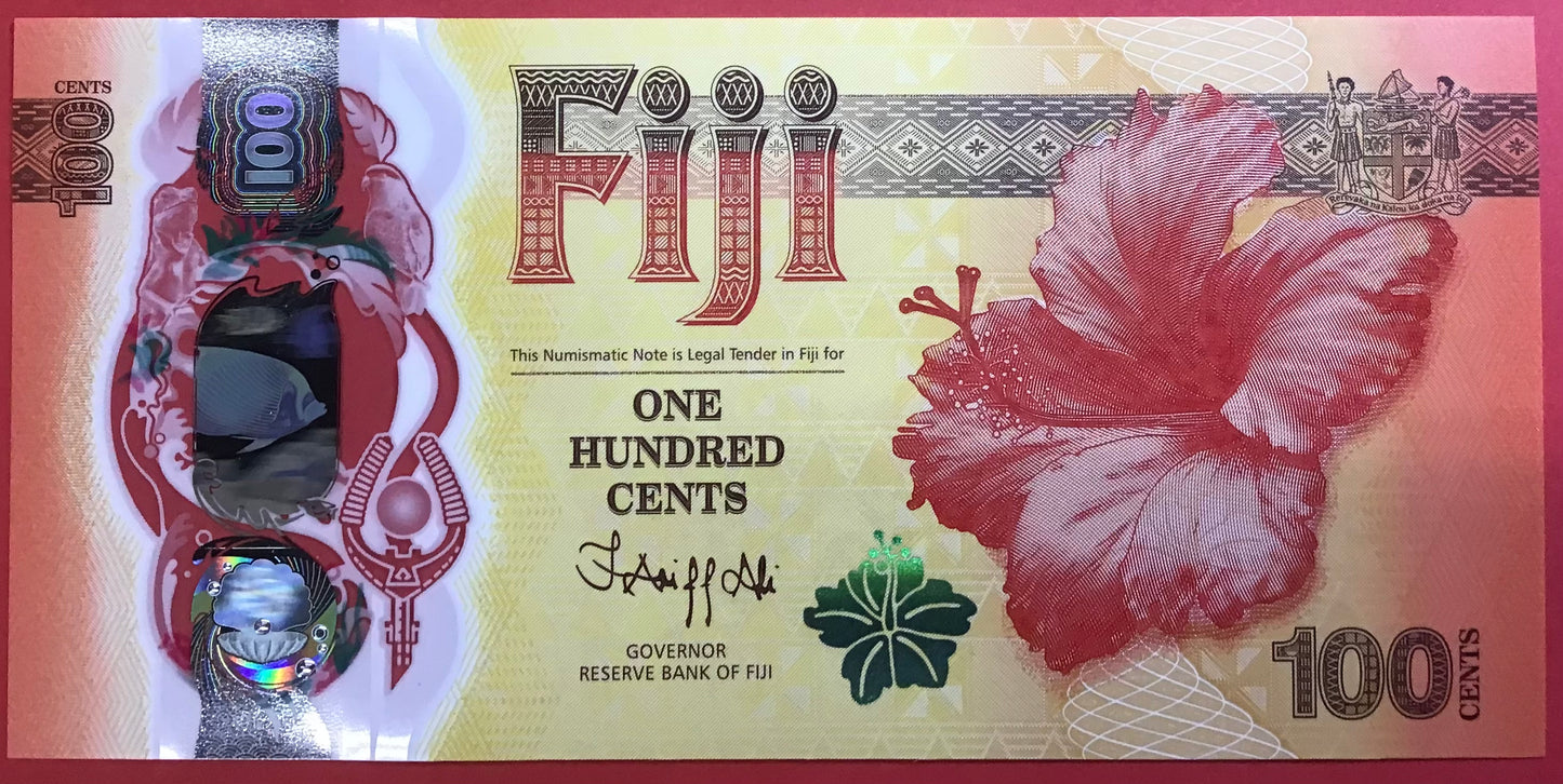 Fiji - 100 Cents 2023 P#? Kvalitet 0
