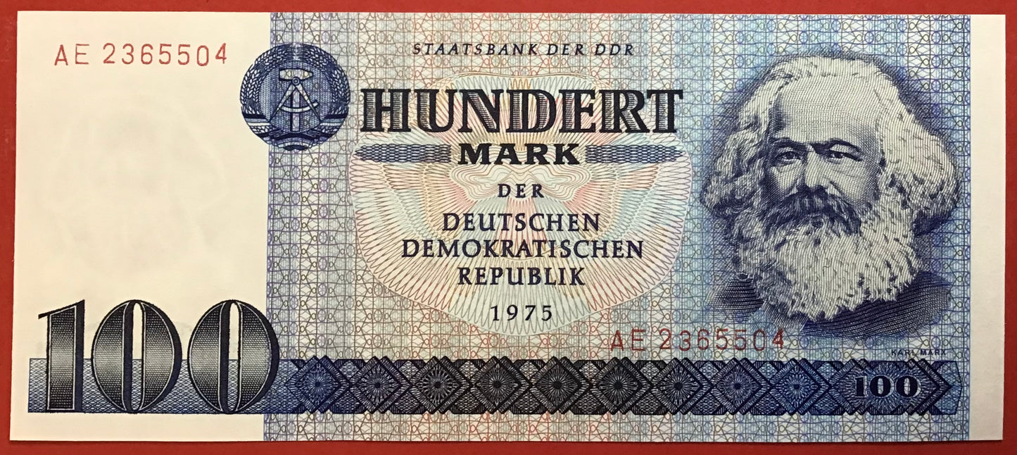East-Germany - 100 Mark 1975 P#31a Kvalitet 0