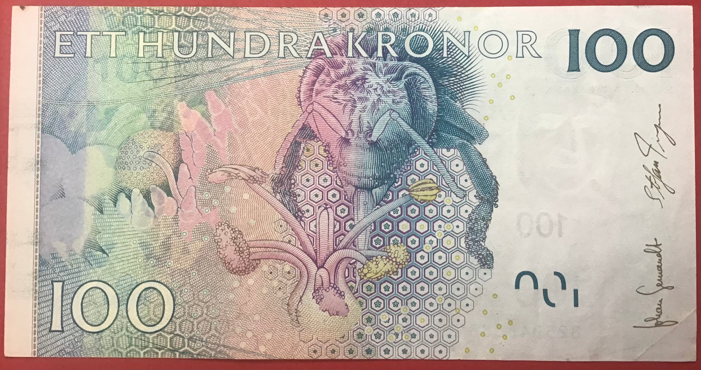 Sweden - 100 Kronor 2008 P#65c Kvalitet 1+