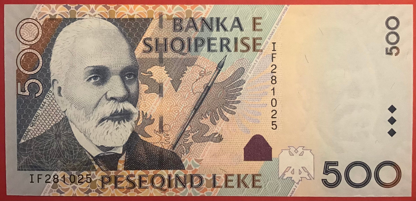Albania - 500 Lekë 2007 P#72a Kvalitet 0