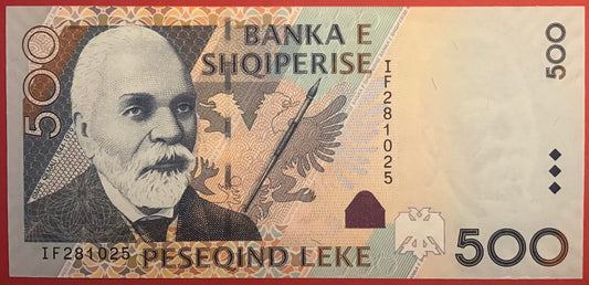 Albania - 500 Lekë 2007 P#72a Kvalitet 0