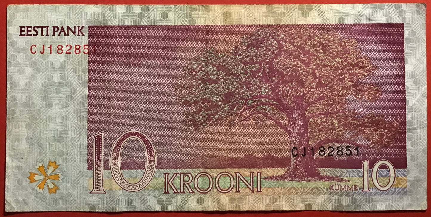 Estonia - 10 Krooni 2006 P#86a Kvalitet 1/1+