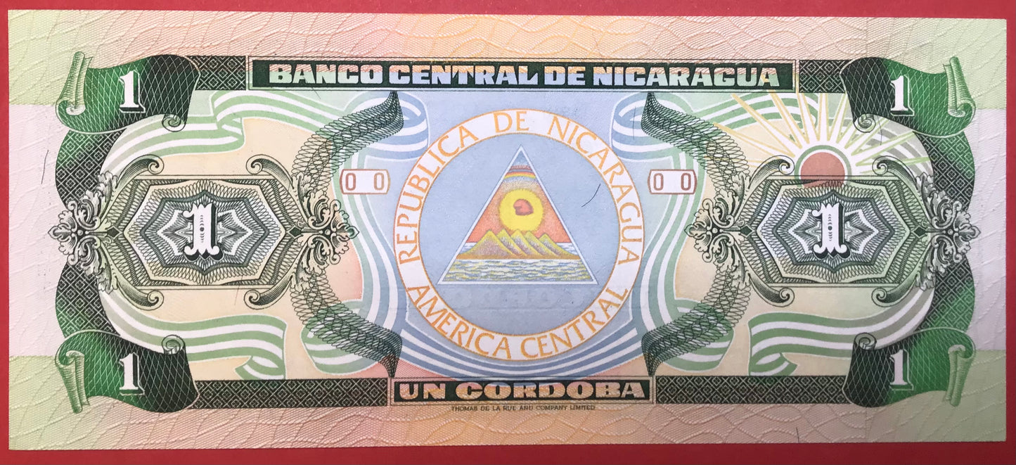 Nicaragua - 1 Córdoba 1990 P#173 Kvalitet 0