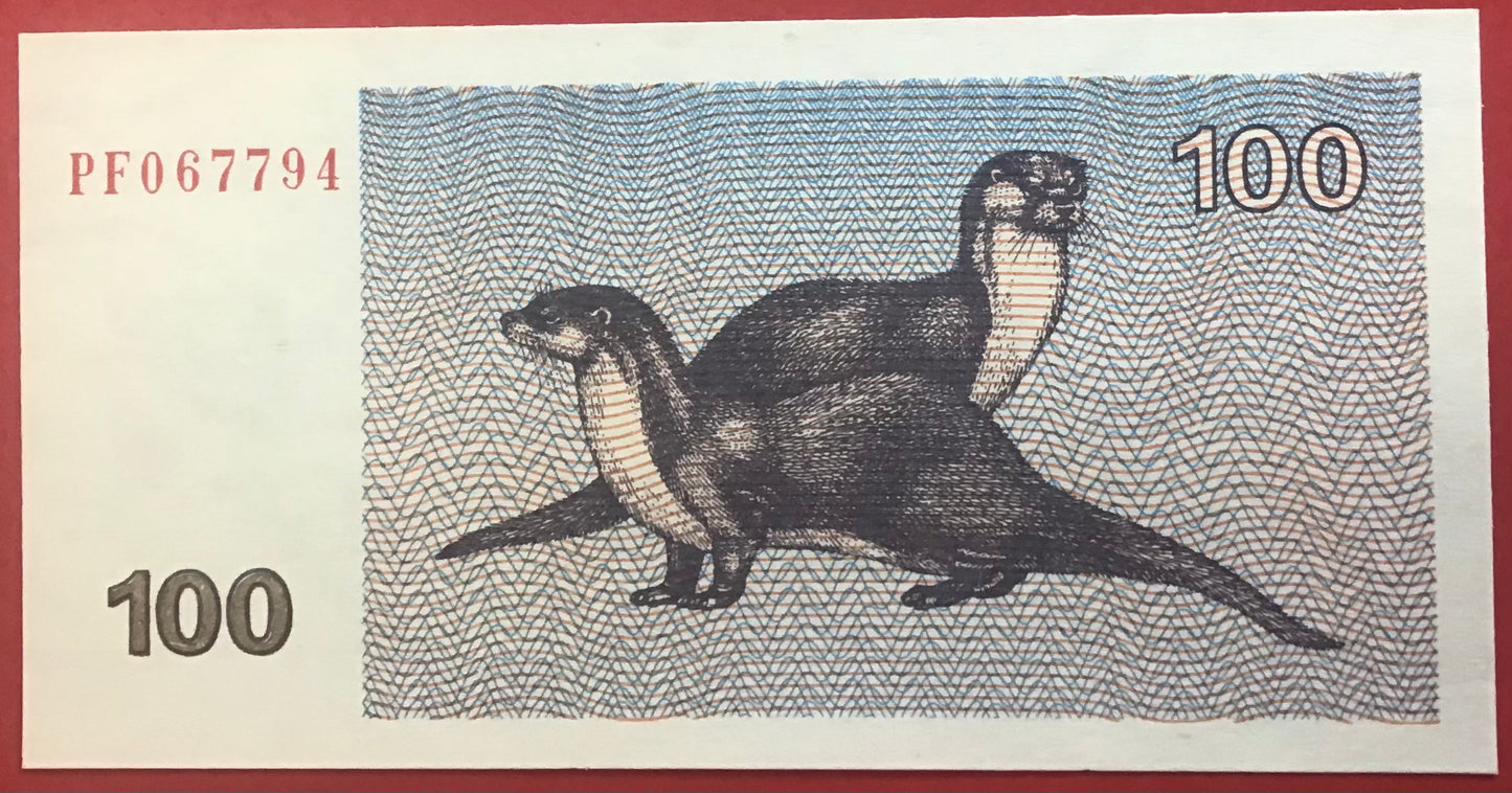 Lithuania - 100 Talonas 1992 P#42 Kvalitet 0