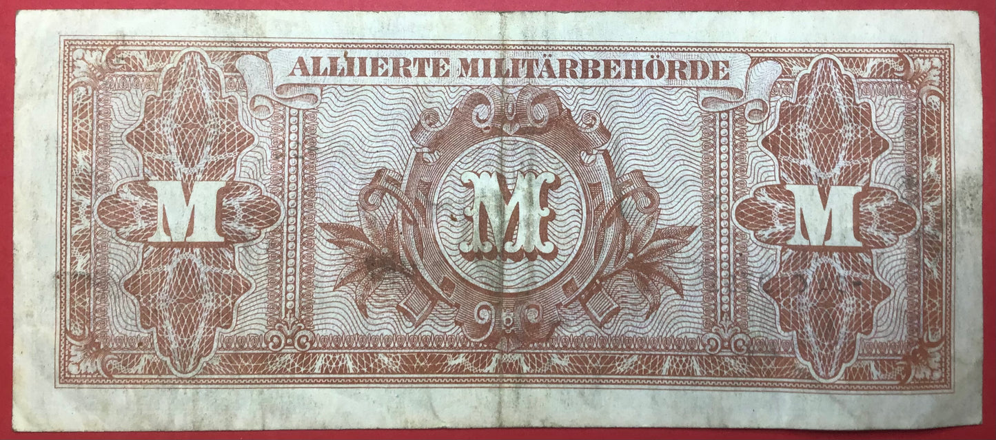 Germany - 50 Mark 1944 *Allied Occupation WWII* P#196d Kvalitet 1+