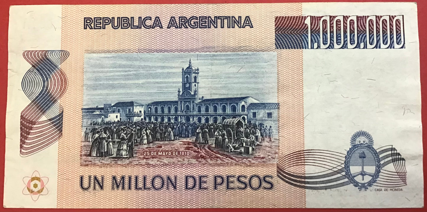 Argentina - 1.000.000 Pesos (1981-83) P#310 Kvalitet 1+