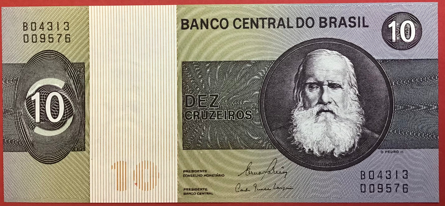 Brazil - 10 Cruzeiros (1980)P#193e Kvalitet 0