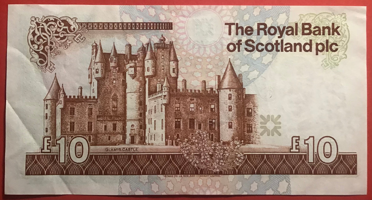 Scotland - 10 Pounds 19.6.2006 P#353b Kvalitet 1+