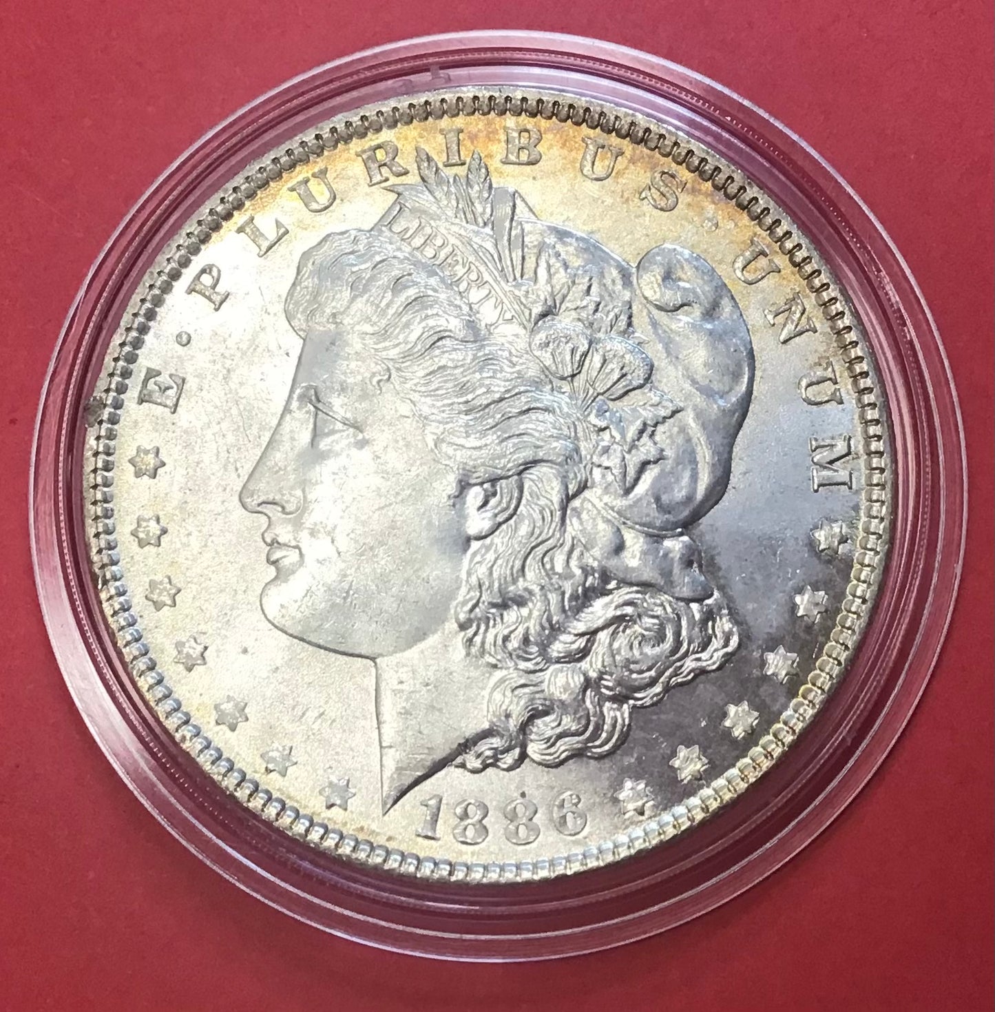 USA - 1 Dollars 1886 Km#110 26,73/0,900 Sølv Kvalitet 01