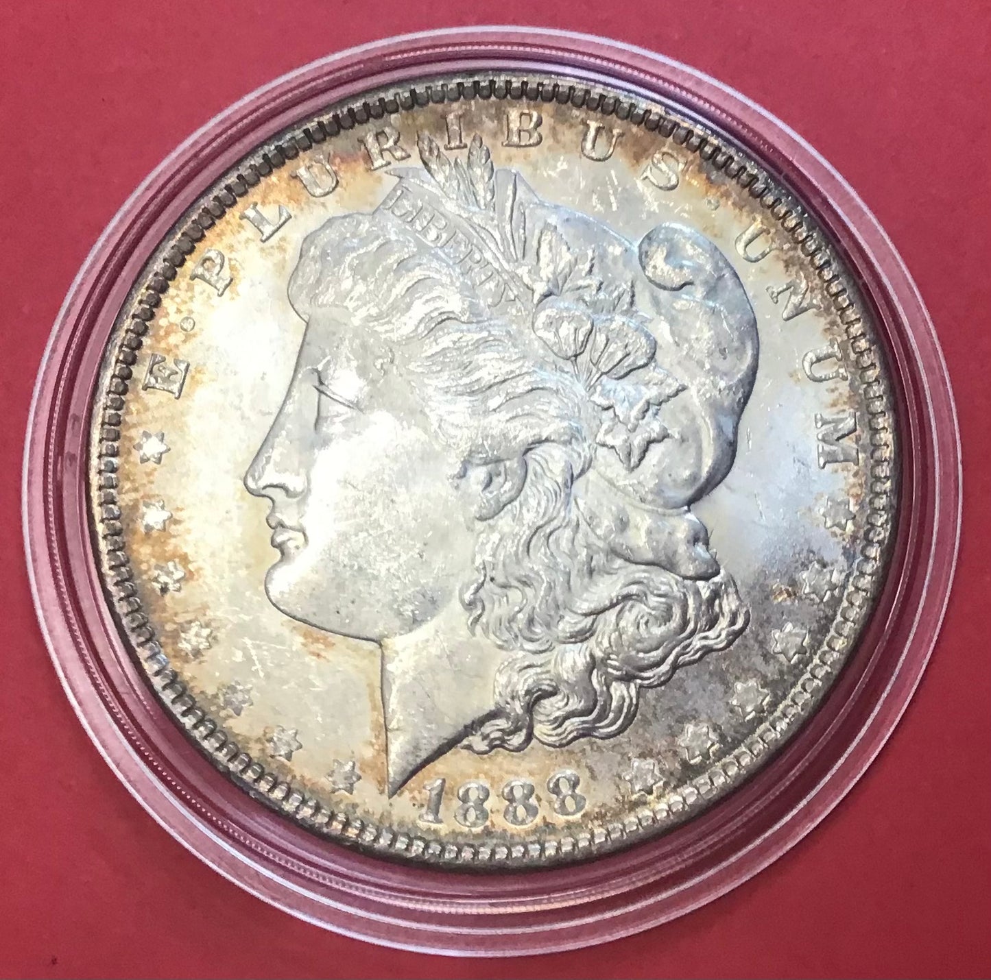 USA - 1 Dollars 1888 Km#110 26,73/0,900 Sølv Kvalitet 01
