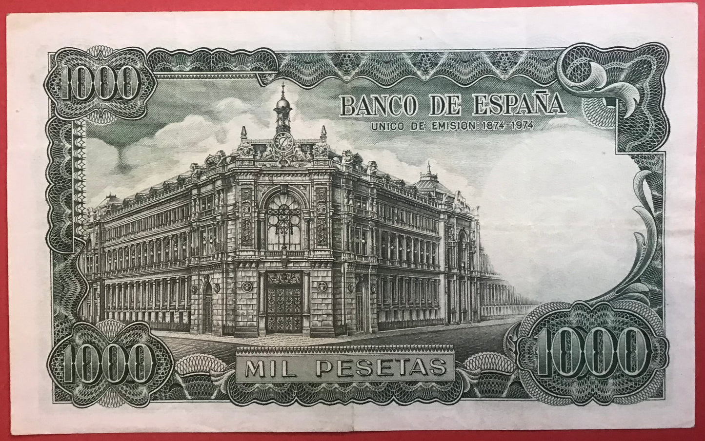 Spain - 1000 Pesetas 17.9.1971 P#154 Kvalitet 1+