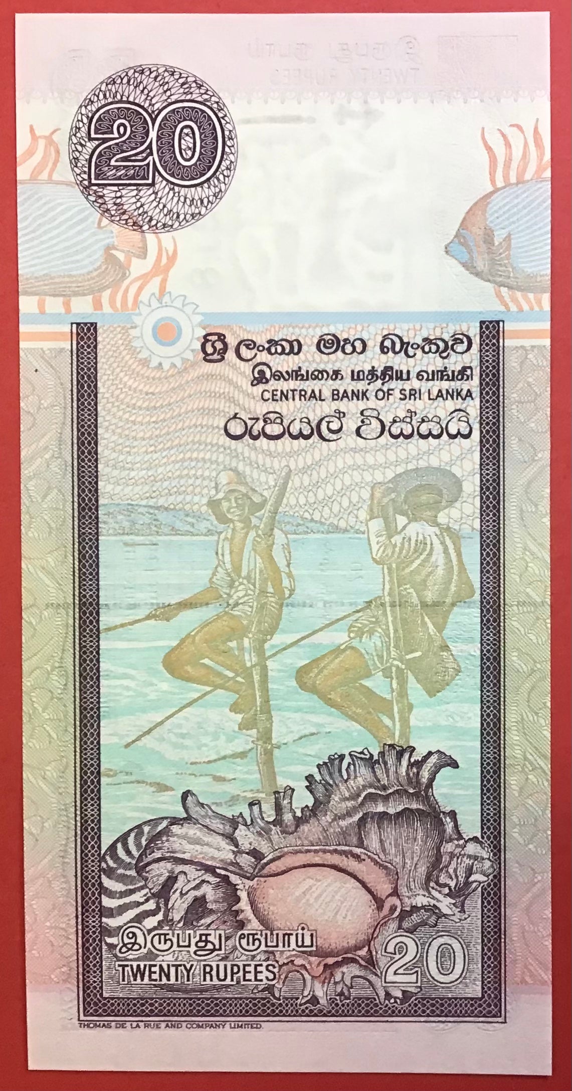 Sri Lanka - 20 Rupees 1.7.2004 P#109c Kvalitet 0