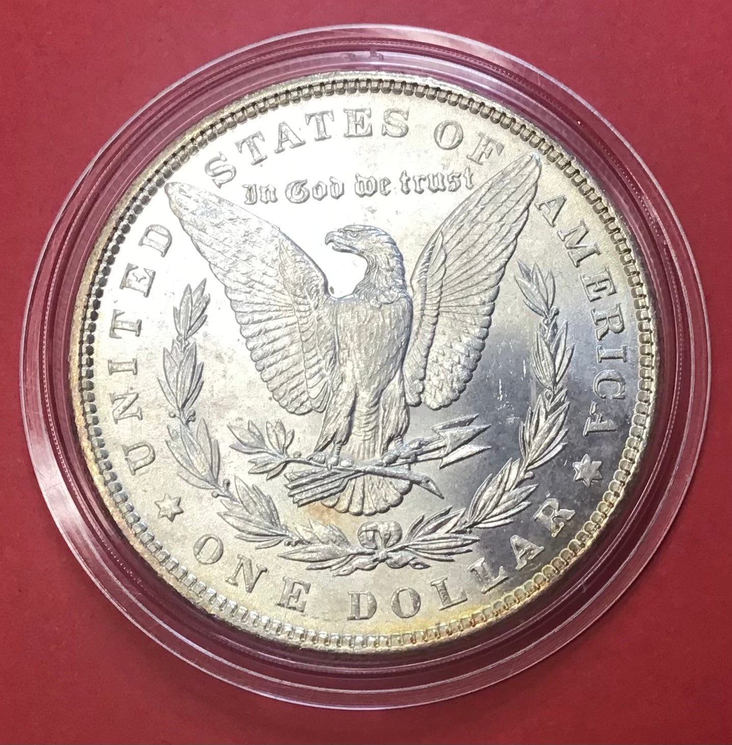 USA - 1 Dollars 1886 Km#110 26,73/0,900 Sølv Kvalitet 01