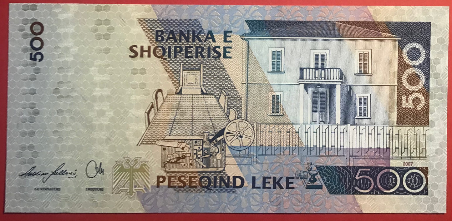 Albania - 500 Lekë 2007 P#72a Kvalitet 0