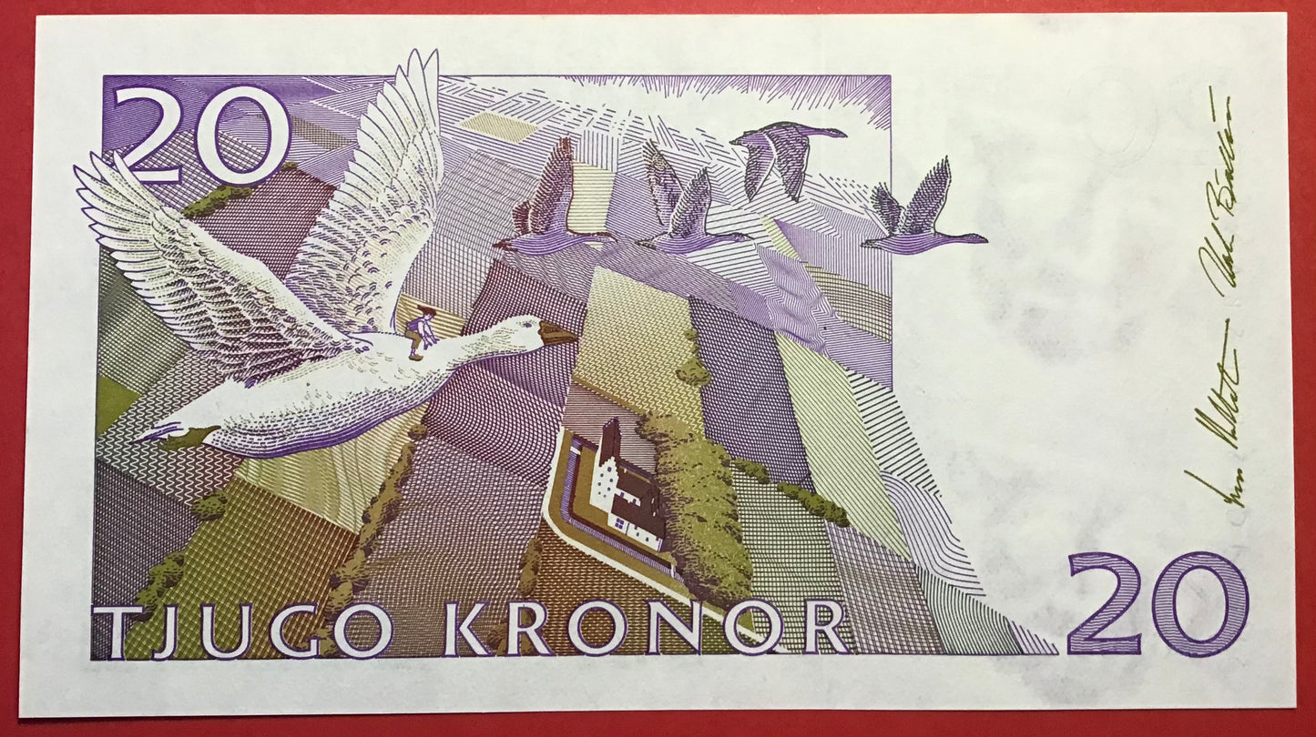 Sweden - 20 Kronor 1999 P#63a Kvalitet 01/0