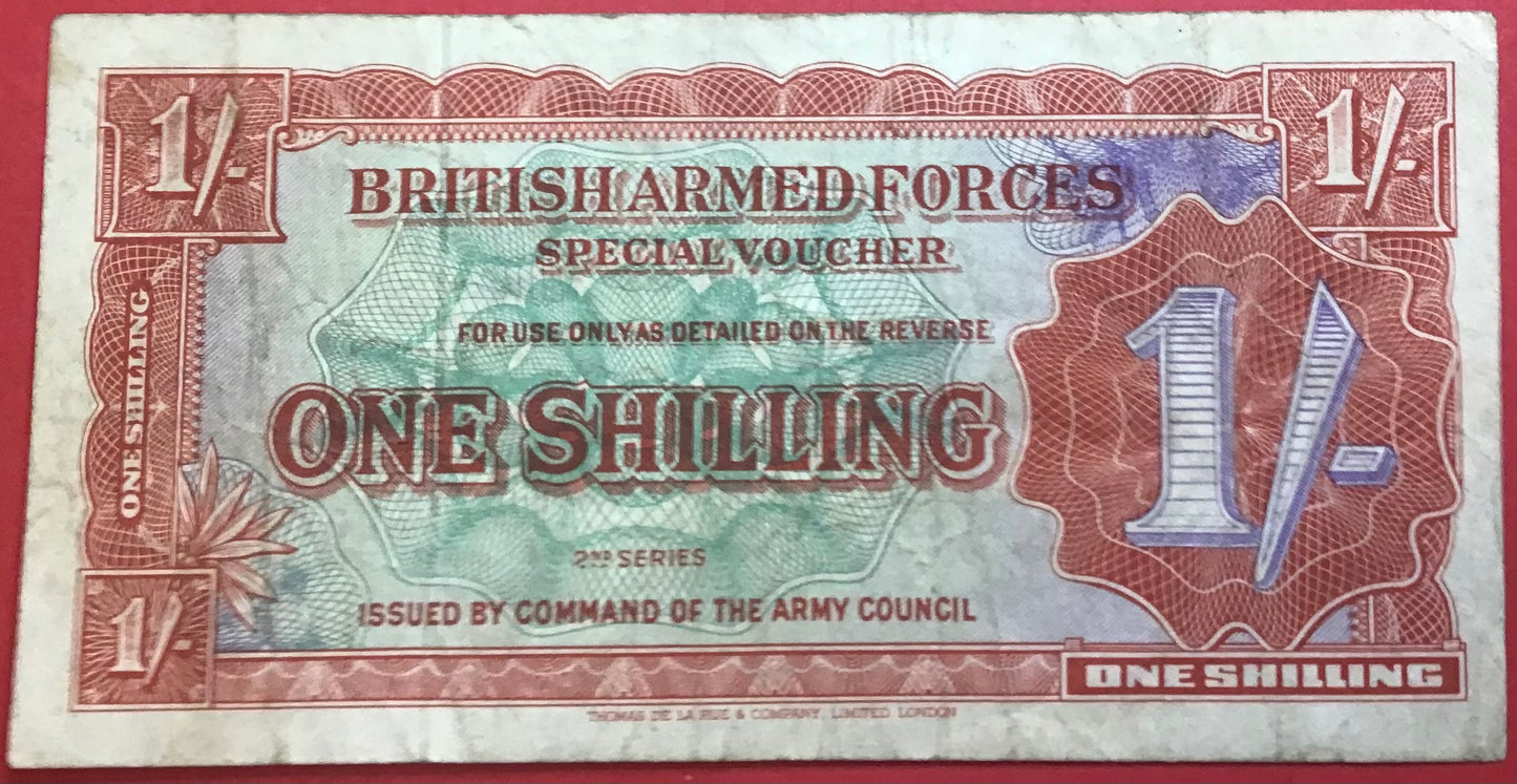 Great Britain - 1 Shilling *British Armed Forces* P#M18a Kvalitet 1