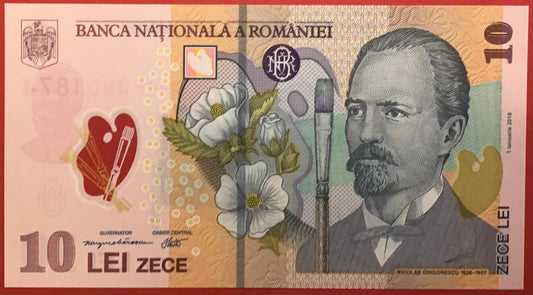 Romania - 10 Lei 2024 P#119 Kvalitet 0