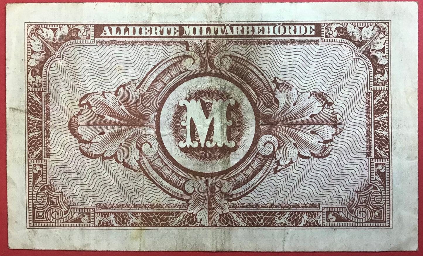 Germany - 10 Mark 1944 *Allied Occupation Serie 1944* P#194d Kvalitet 1/ 1+