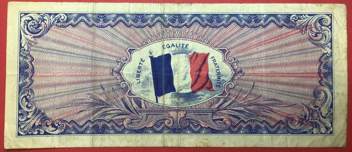 France - 50 Francs 1944 *Allied Military Currency* P#117 Kvalitet 1/1+