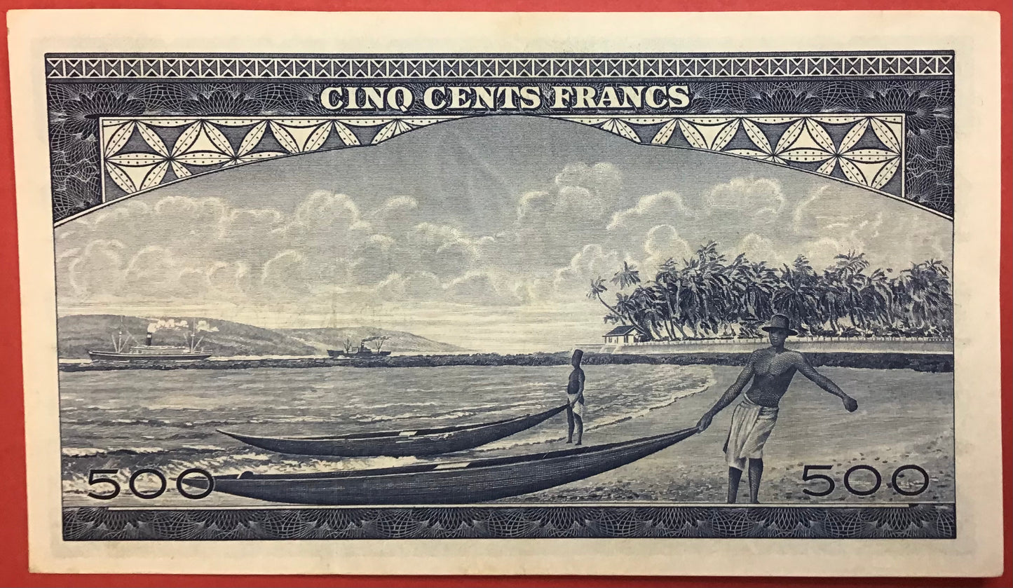 Guinea - 500 Francs 1.3.1960 P#14a Kvalitet 1+/01