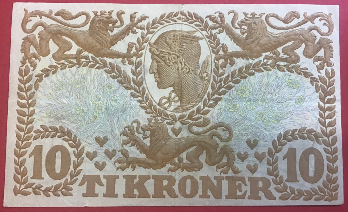 Danmark - 10 Kroner 1943 (U 4086639) Sieg#105 Kvalitet 1+