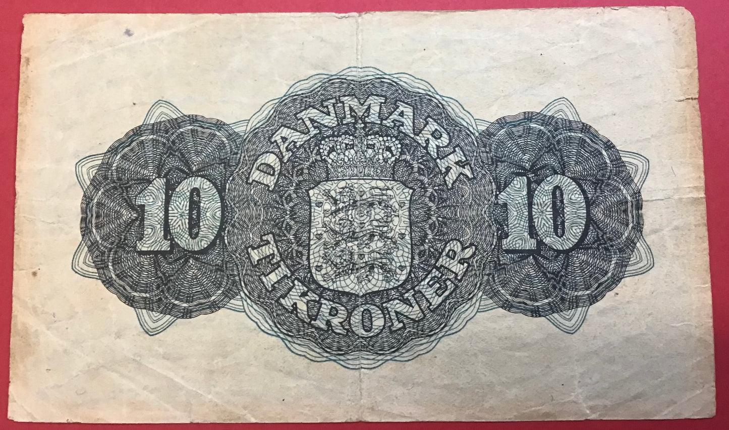 Danmark - 10 Kroner 1948 (S 6510370) Sieg#122 Kvalitet 1