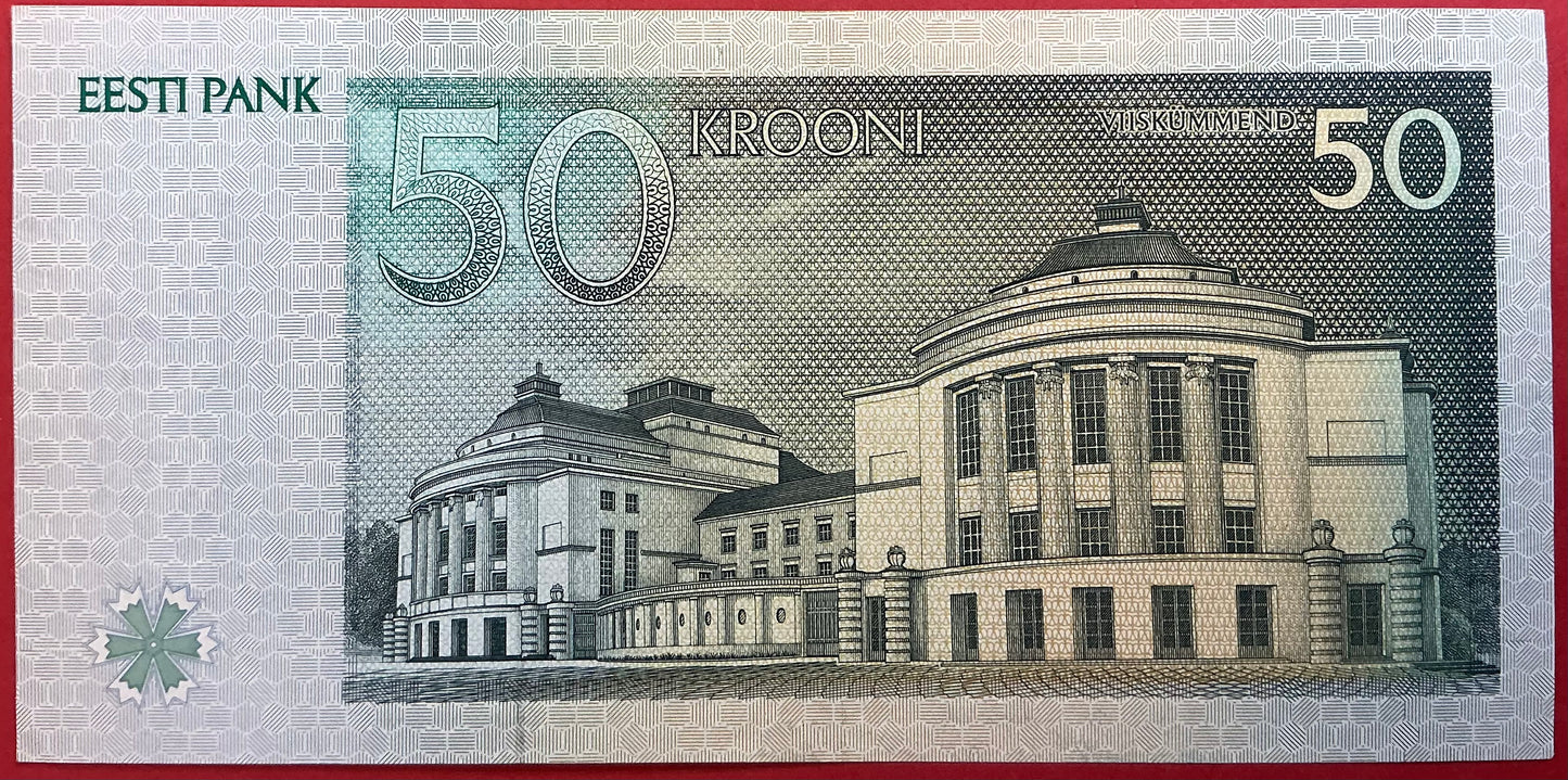Estonia - 50 Krooni 1994 P#78a Kvalitet 01